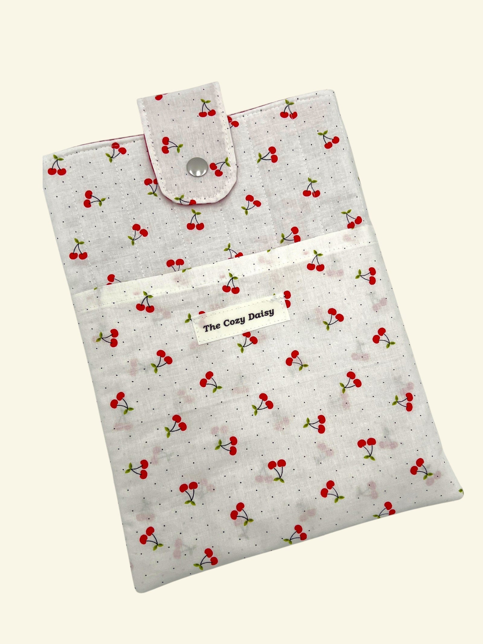 Book Sleeve (Large) — Red Cherry