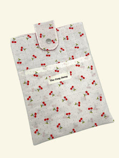 Book Sleeve (Large) — Red Cherry