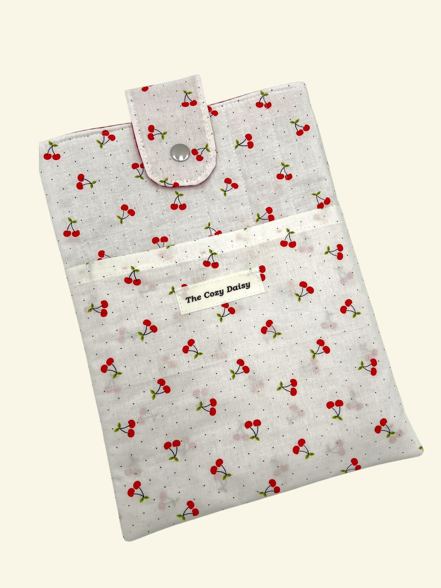 Book Sleeve (Large) — Red Cherry