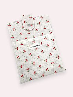 Book Sleeve (Medium) — Red Cherry