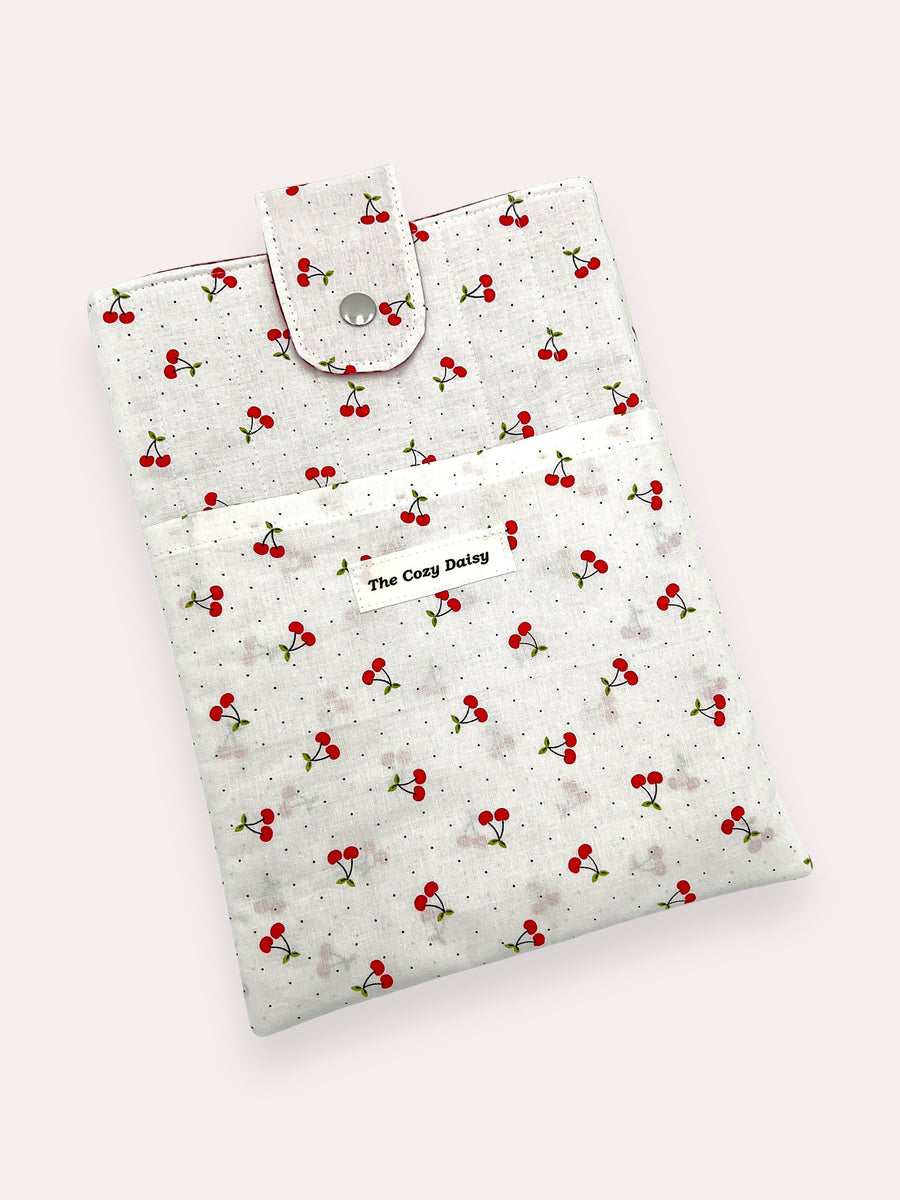 Book Sleeve (Medium) — Red Cherry