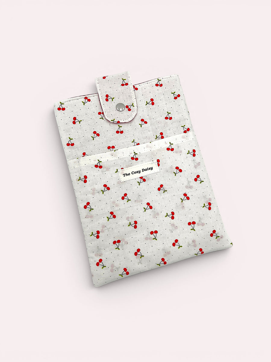 Book Sleeve (Small) - Red Cherry