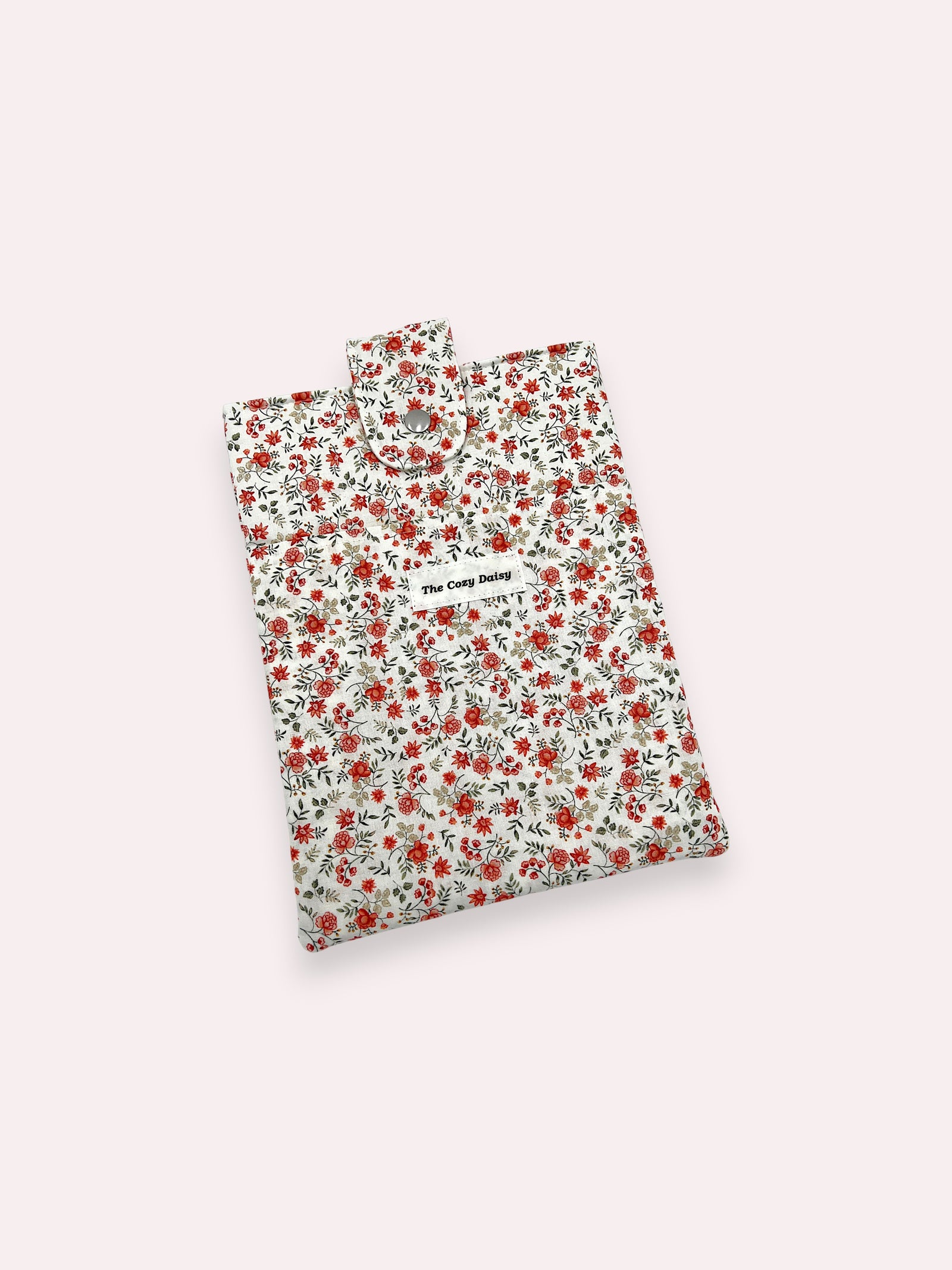 Book Sleeve (Small) - Tangerine Floral