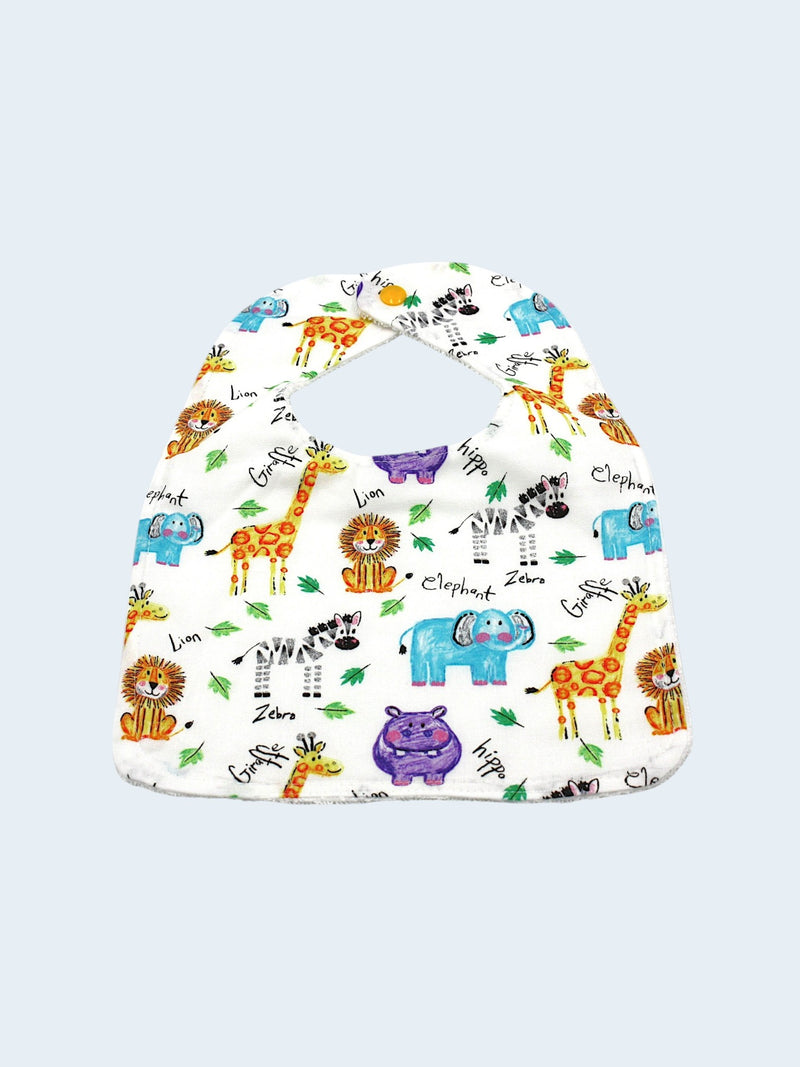 Bib — Zoo Multicolor