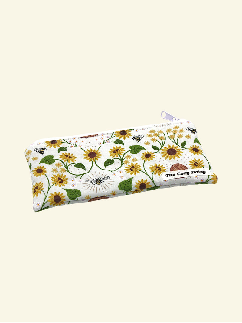 Pencil/Glass Case — Bumblebee