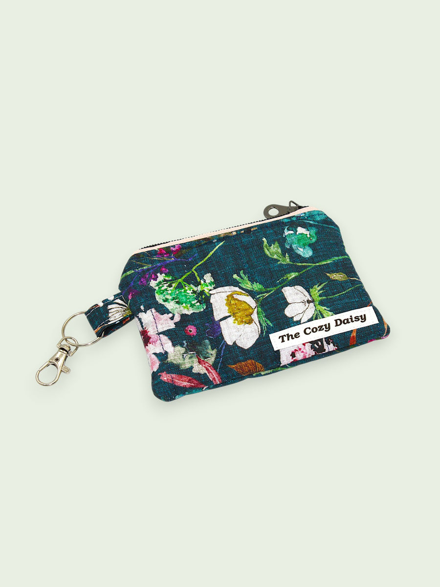 Wallet — Blue Mauve Wildflower