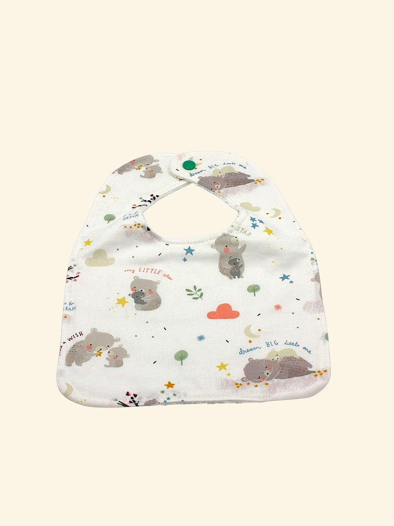 Dream Bear baby bib