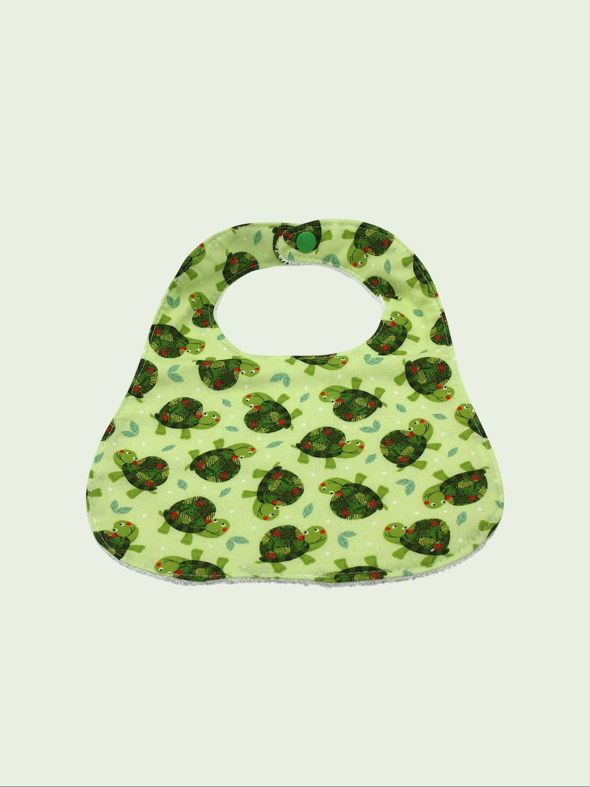 Turtles baby bib alternate view