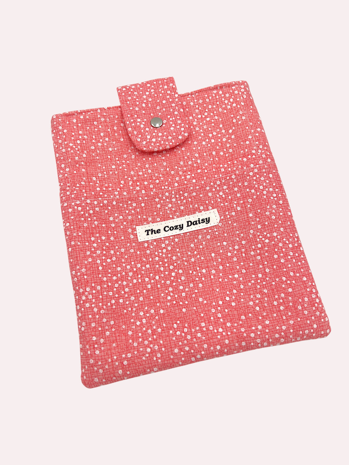 Peach White Dots