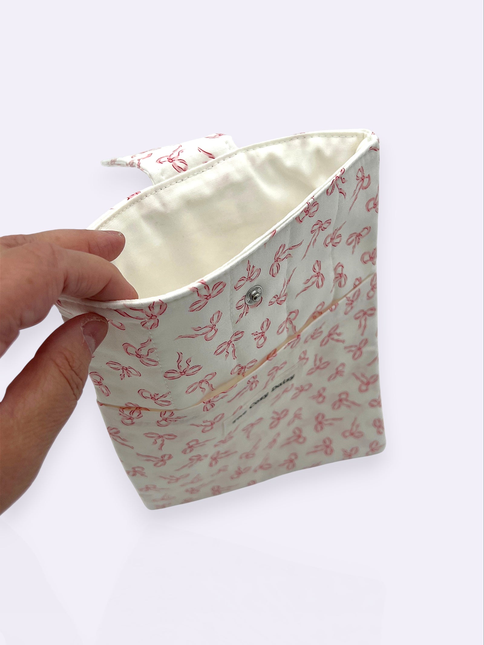 Book Sleeve (Small) - Petite Pink Bows