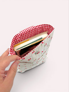 Book Sleeve (Small) - Red Cherry