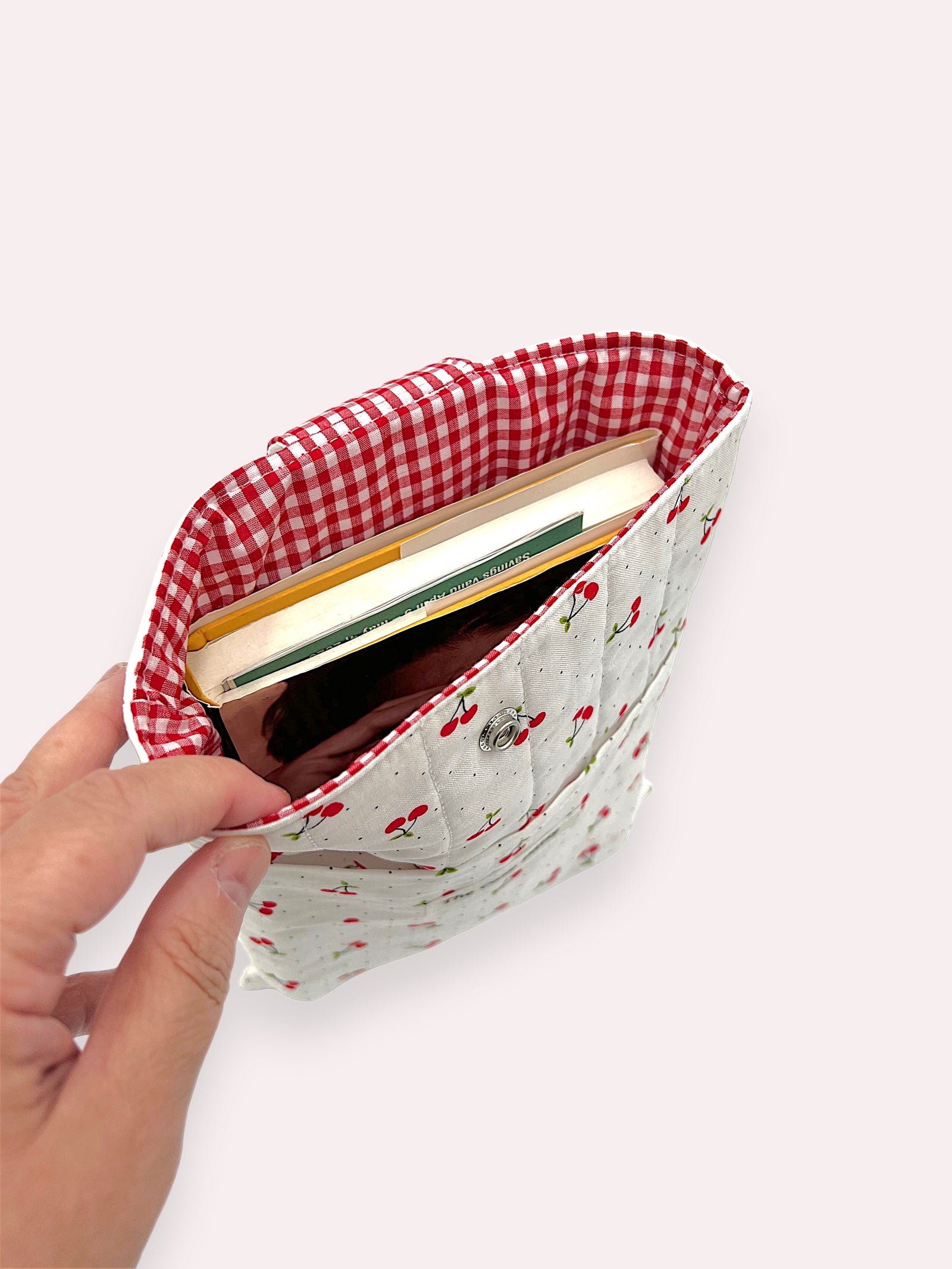 Book Sleeve (Medium) — Red Cherry