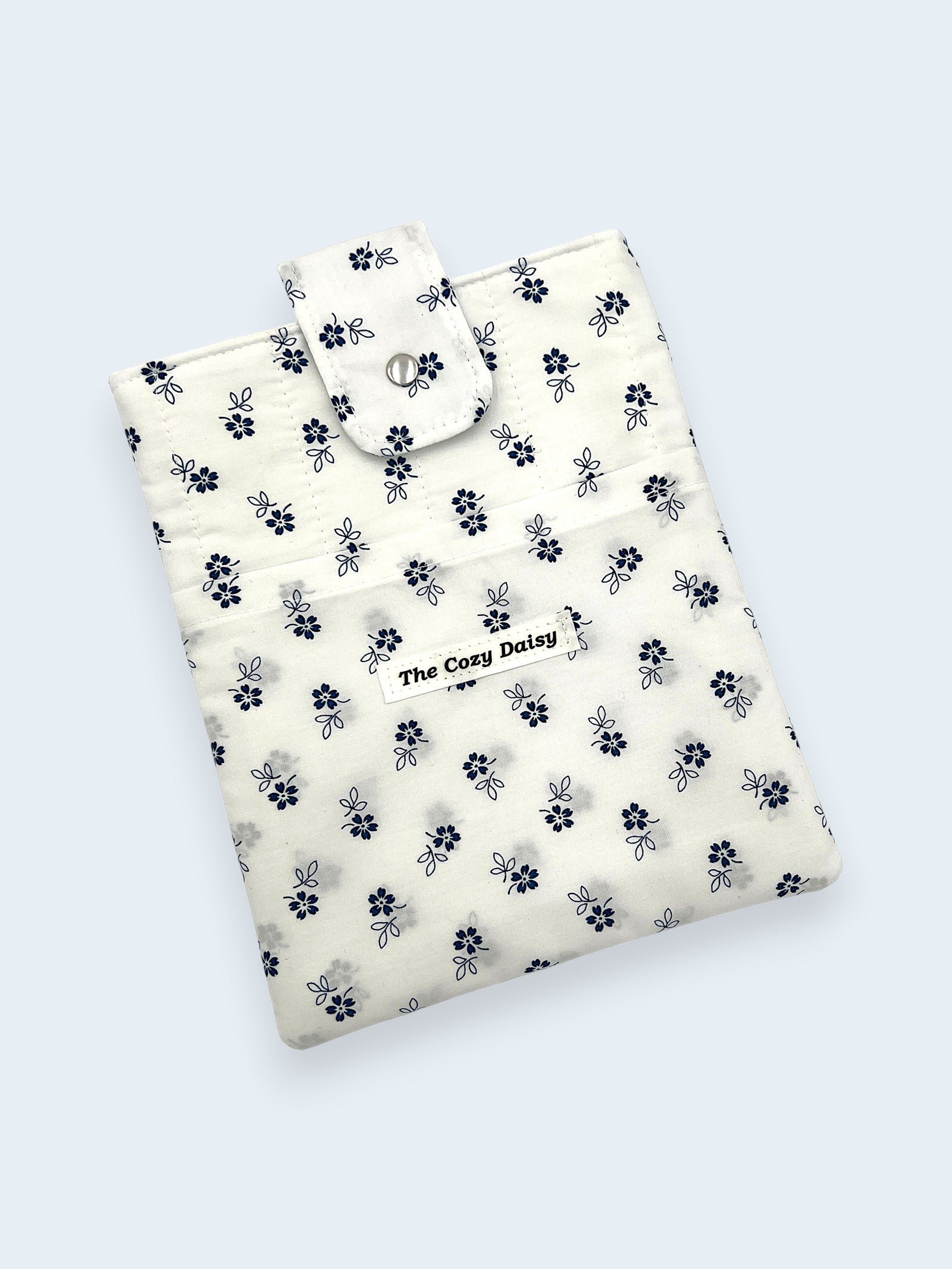 Book Sleeve (Small) - Blue Daisy