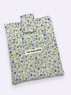 Book Sleeve (Medium) — Lavender Trails