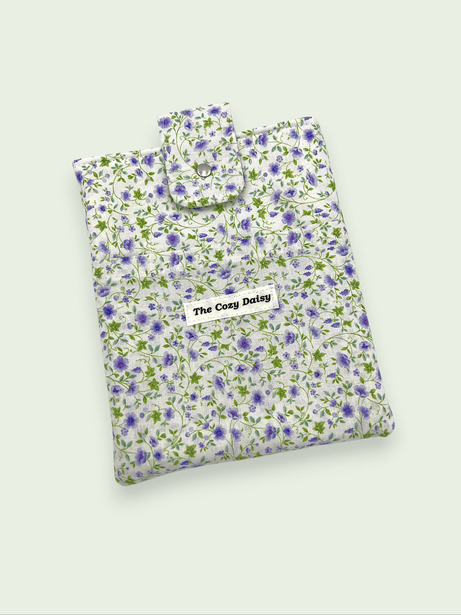 Book Sleeve (Small) - Lavender Trails