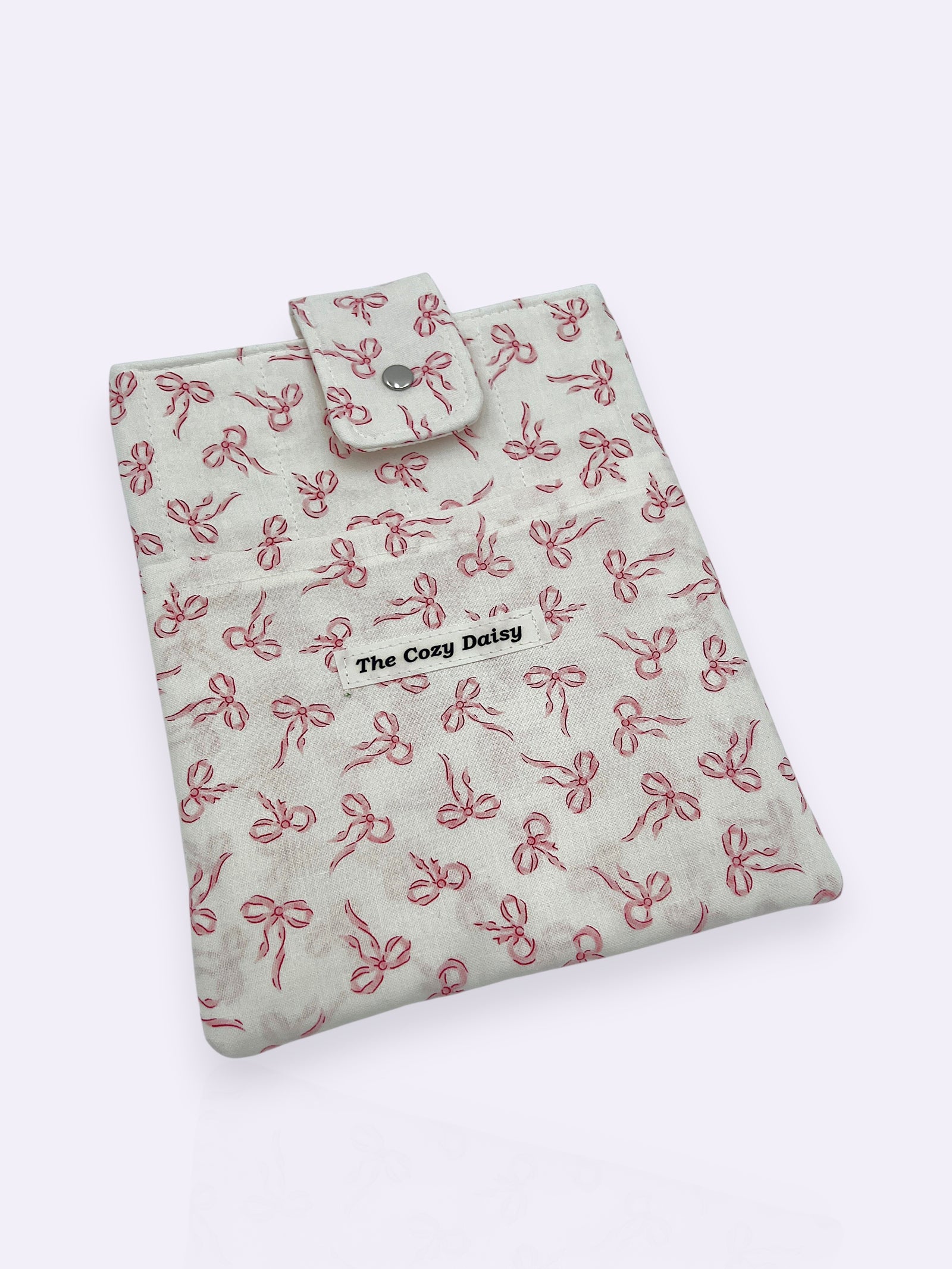 Book Sleeve (Small) - Petite Pink Bows