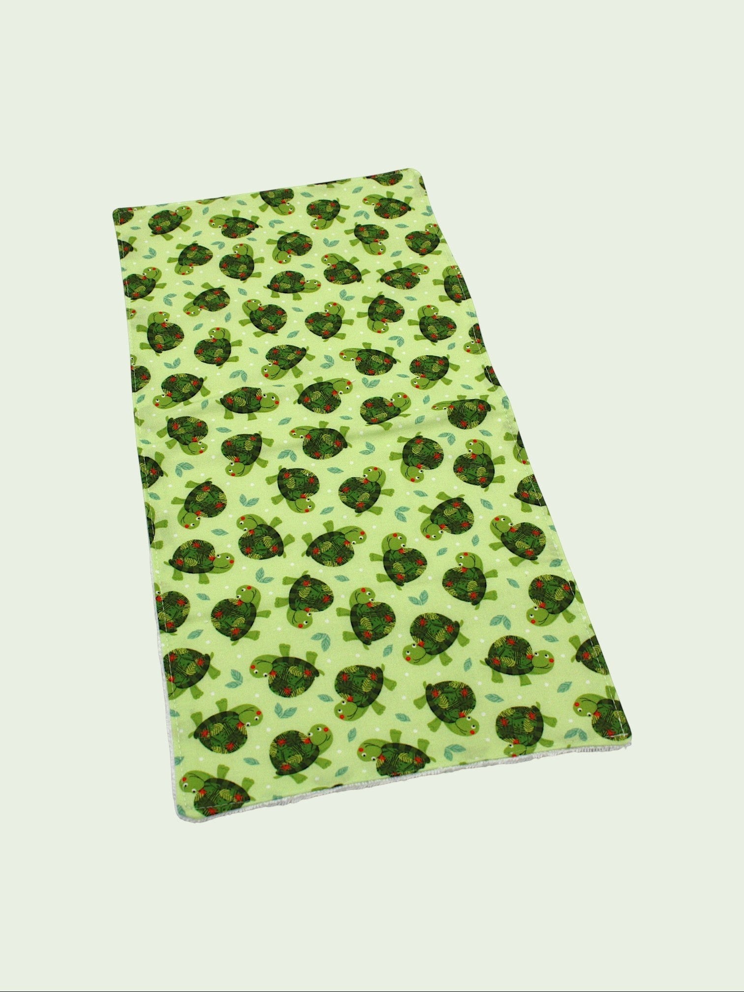 Turtles burp cloth