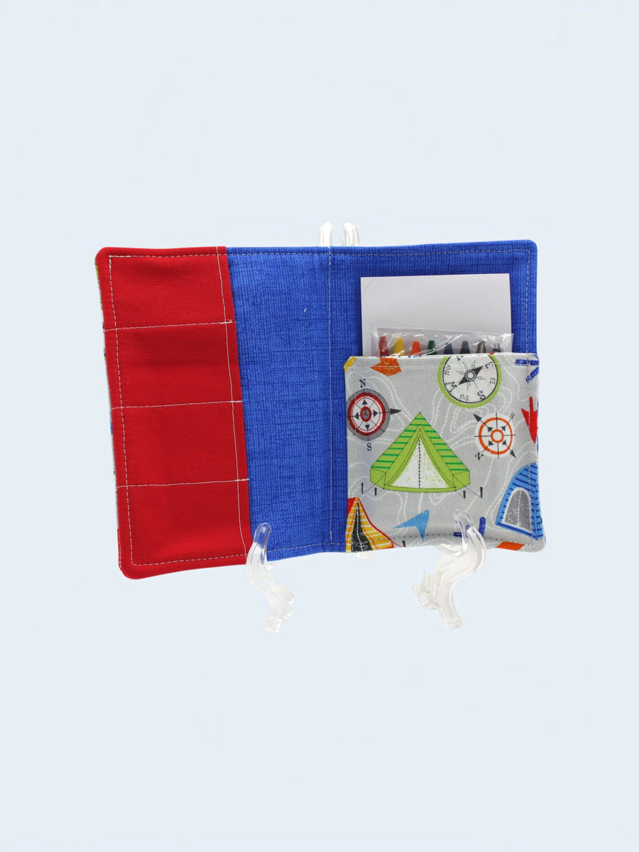 Crayon Wallet — Camping — inside