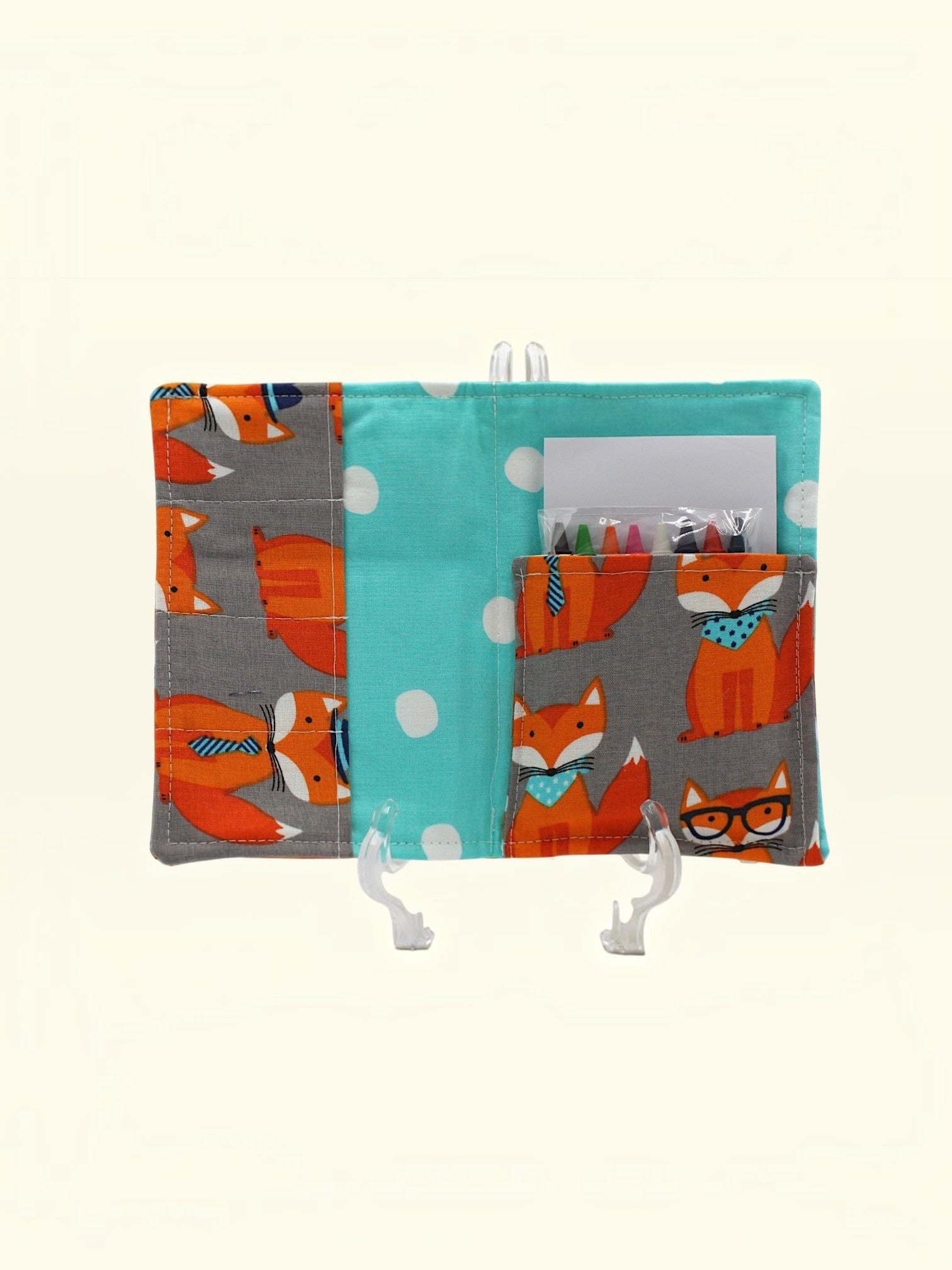 Crayon Wallet — Fox — inside
