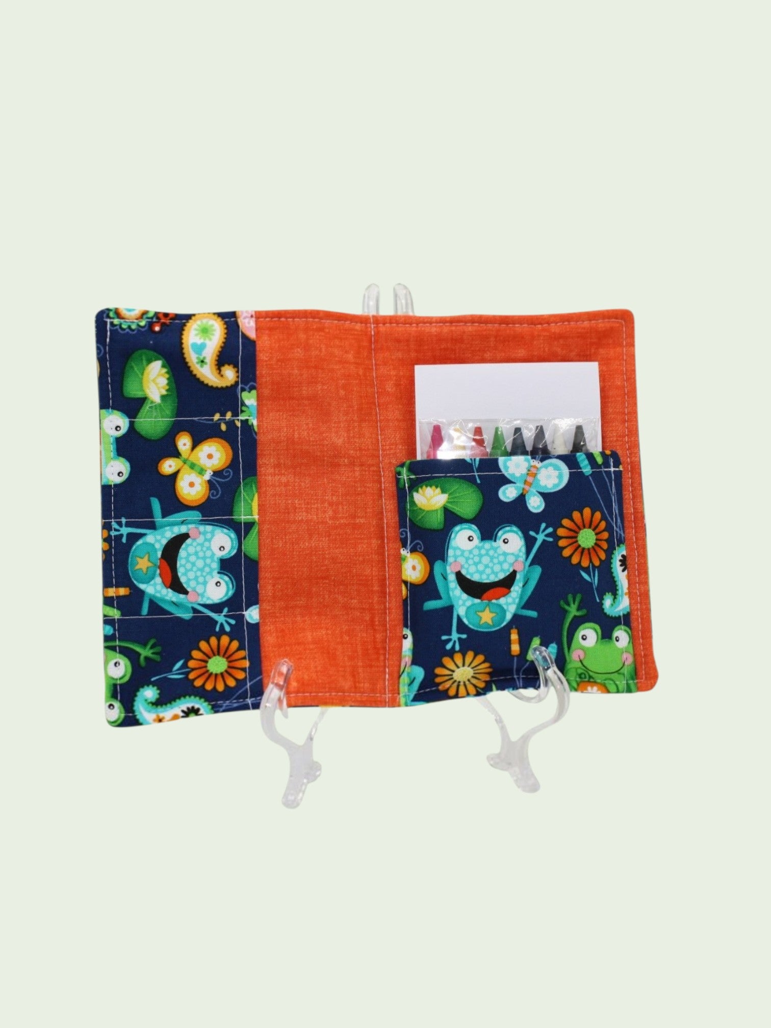 Crayon Wallet — Frog — inside