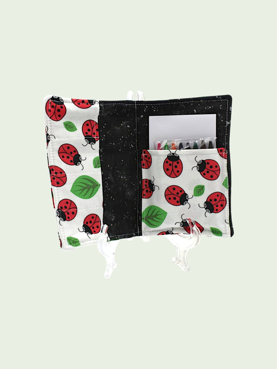 Crayon Wallet — Ladybug — inside