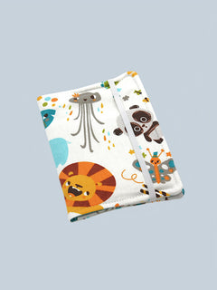 Crayon Wallet — Zoo Animals — outside