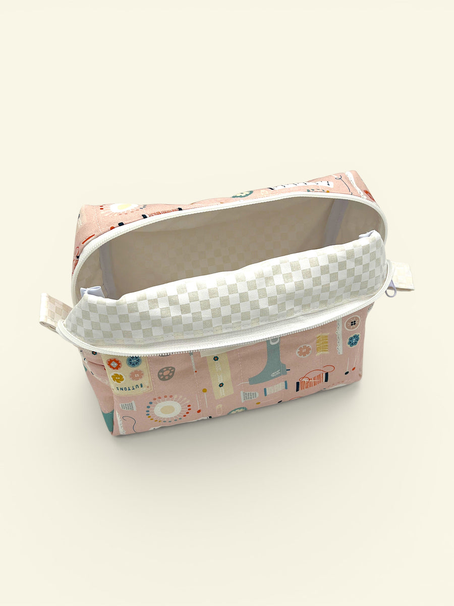 Holland Pouch — Notions open interior