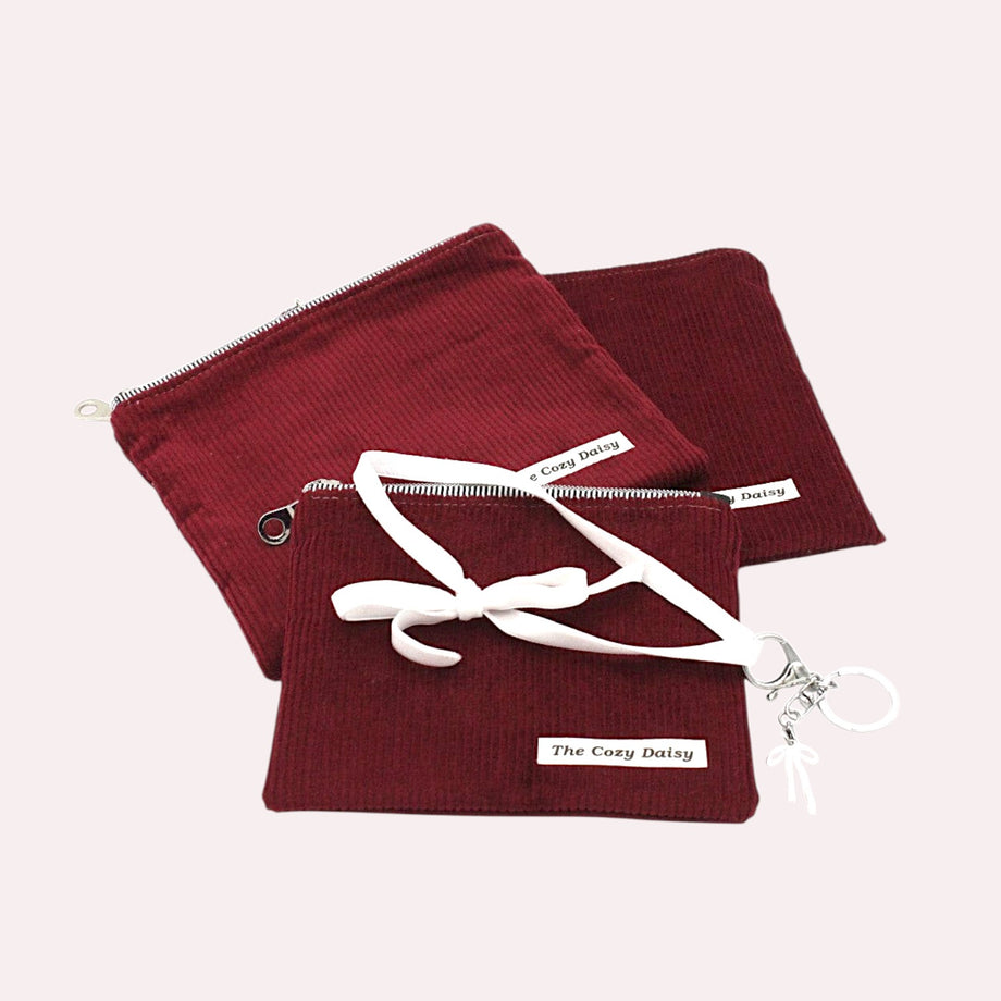 Organizing Set — Burgundy — outside