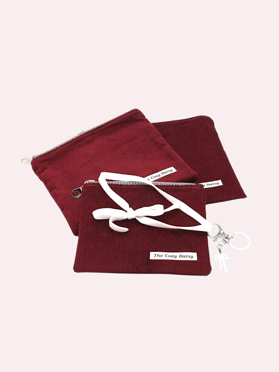 Organizing Set — Burgundy — outside