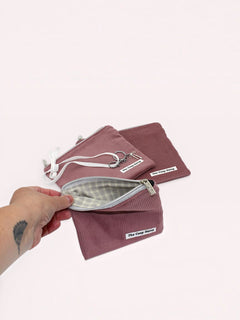 Organizing Set — Mauve — outside
