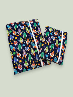 Spaceship Crayon Wallet photo 3