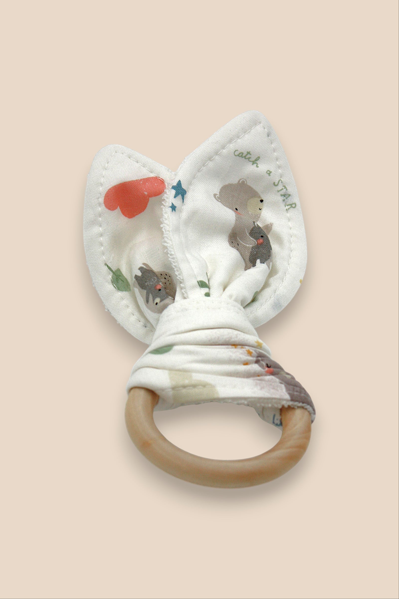 Teething Ring — Dream Bear — outside