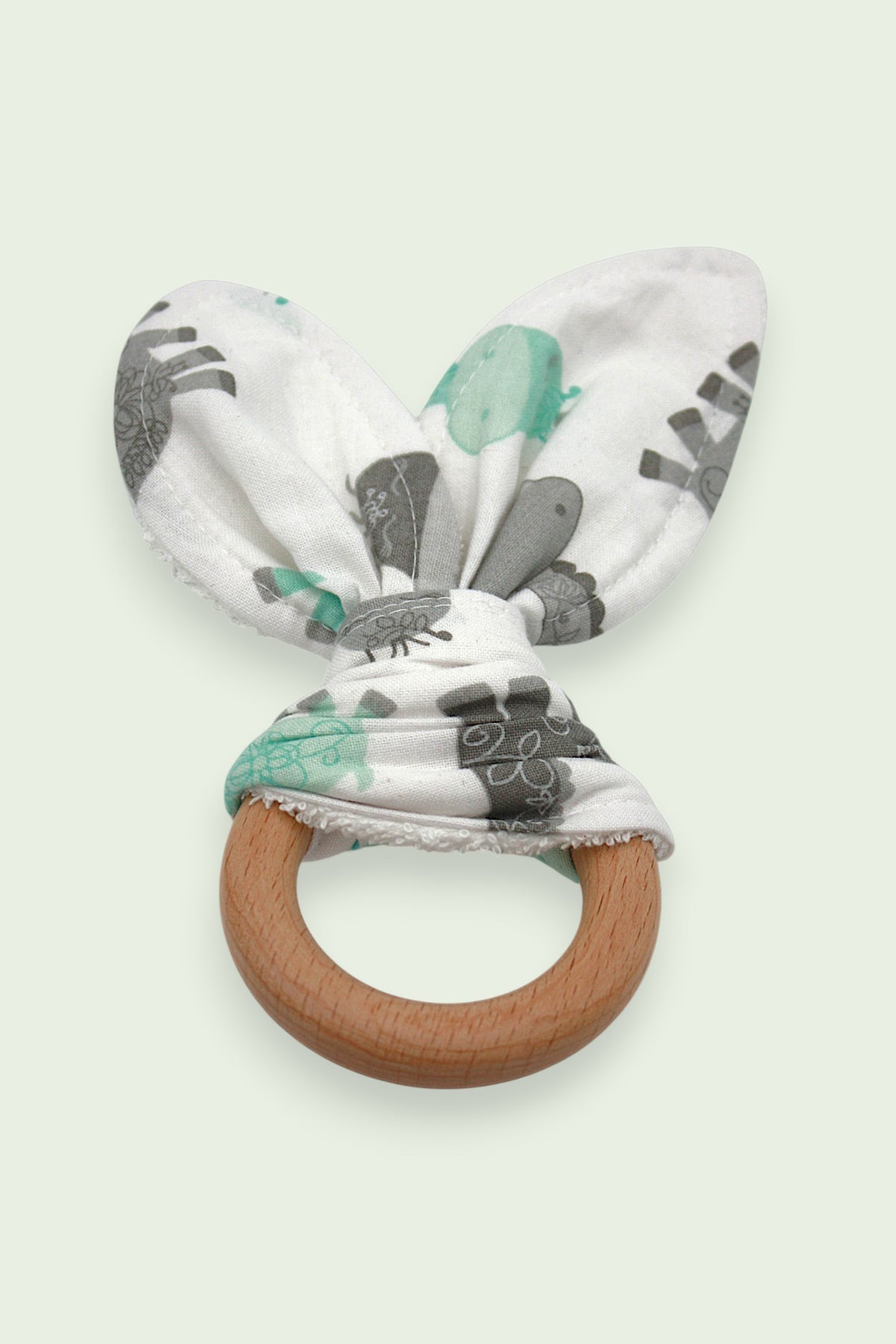 Teething Ring — Giraffe — outside