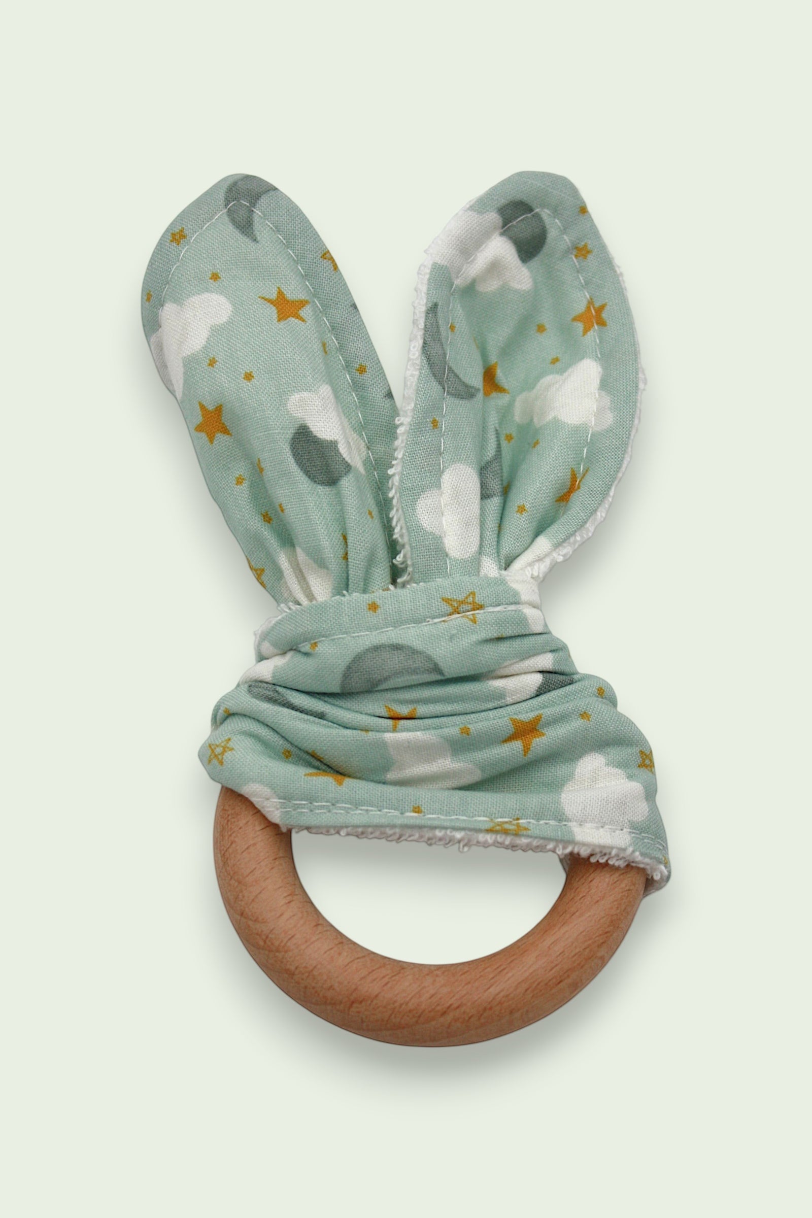 Teething Ring — Light Blue Sky — outside