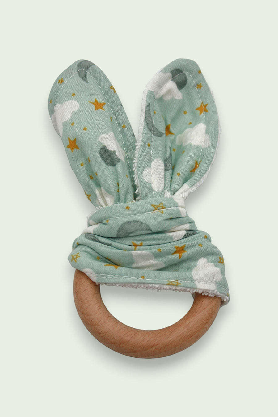 Teething Ring — Light Blue Sky — outside