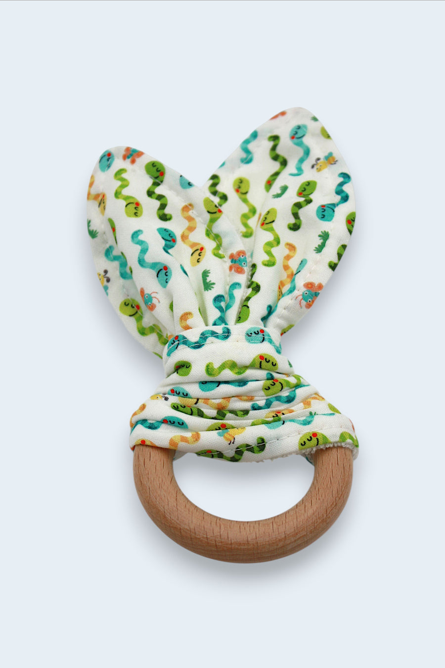 Teething Ring — Worms — outside