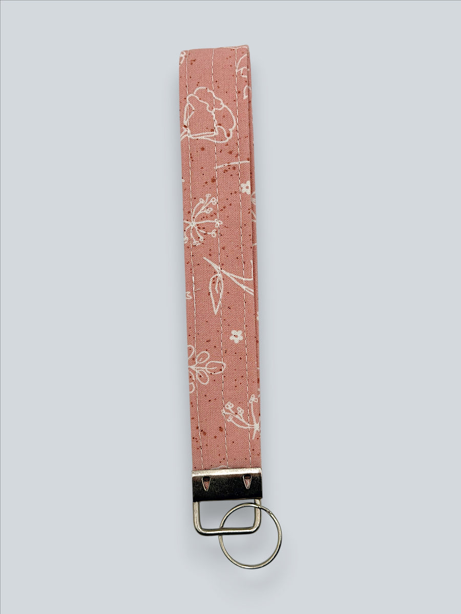 Wristlet — Blushed Meadow Bloom — outside