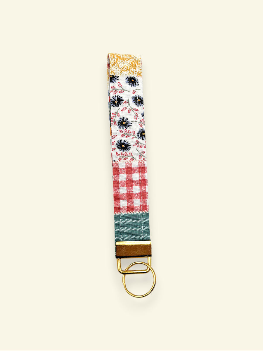 Wristlet — Color Patch Trio — outside
