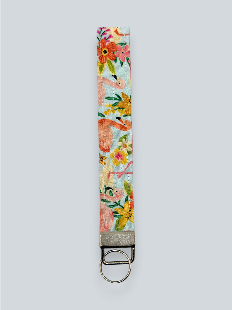 Wristlet — Flamingo — outside