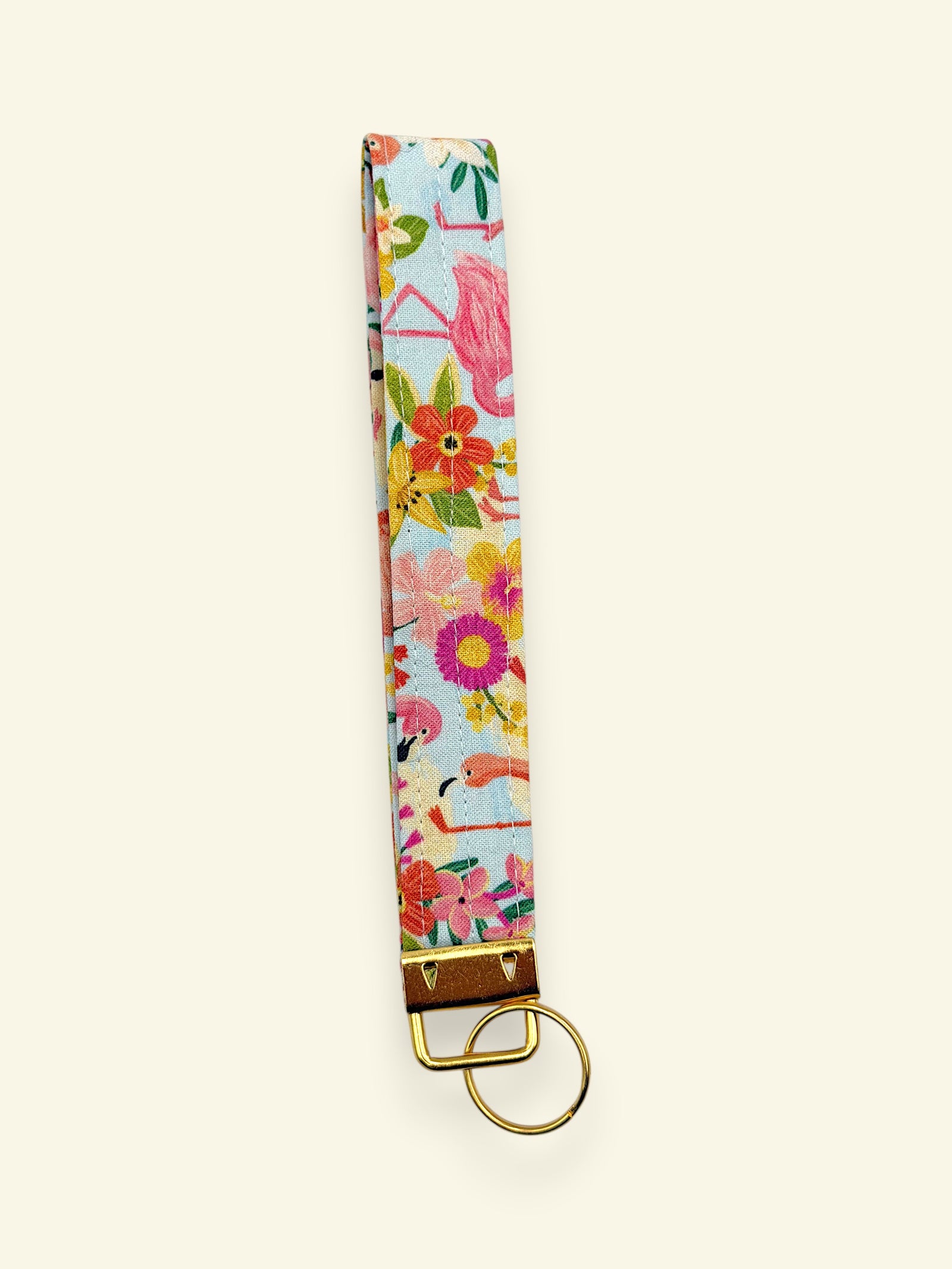 Wristlet — Flamingo — outside