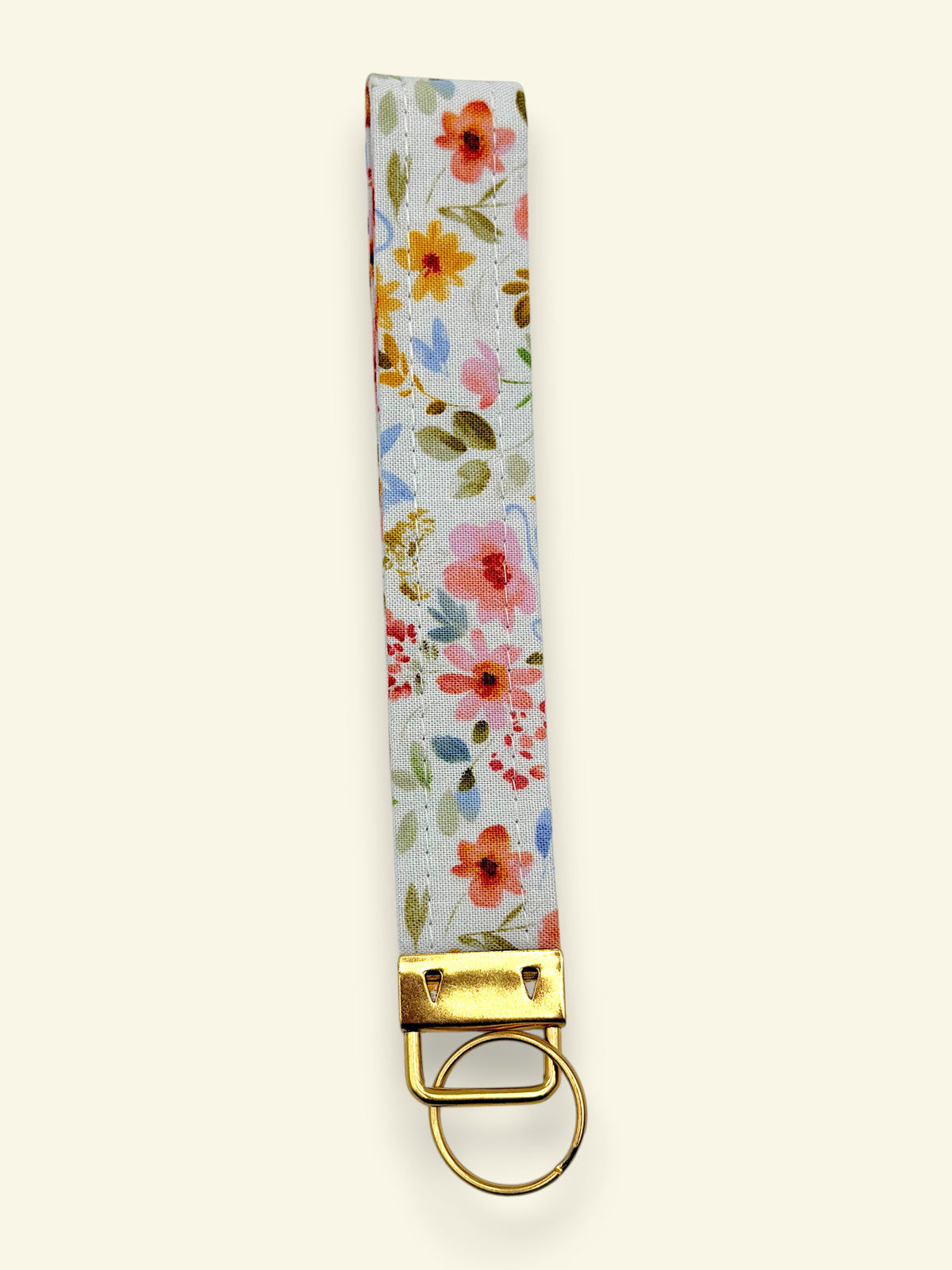Wristlet — Spring Floral — outside