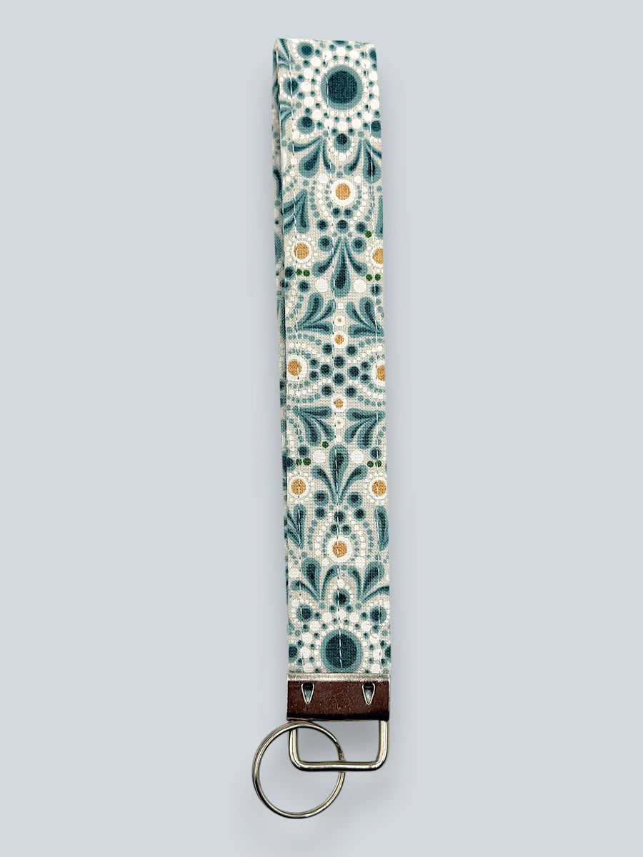 Wristlet — Teal — outside
